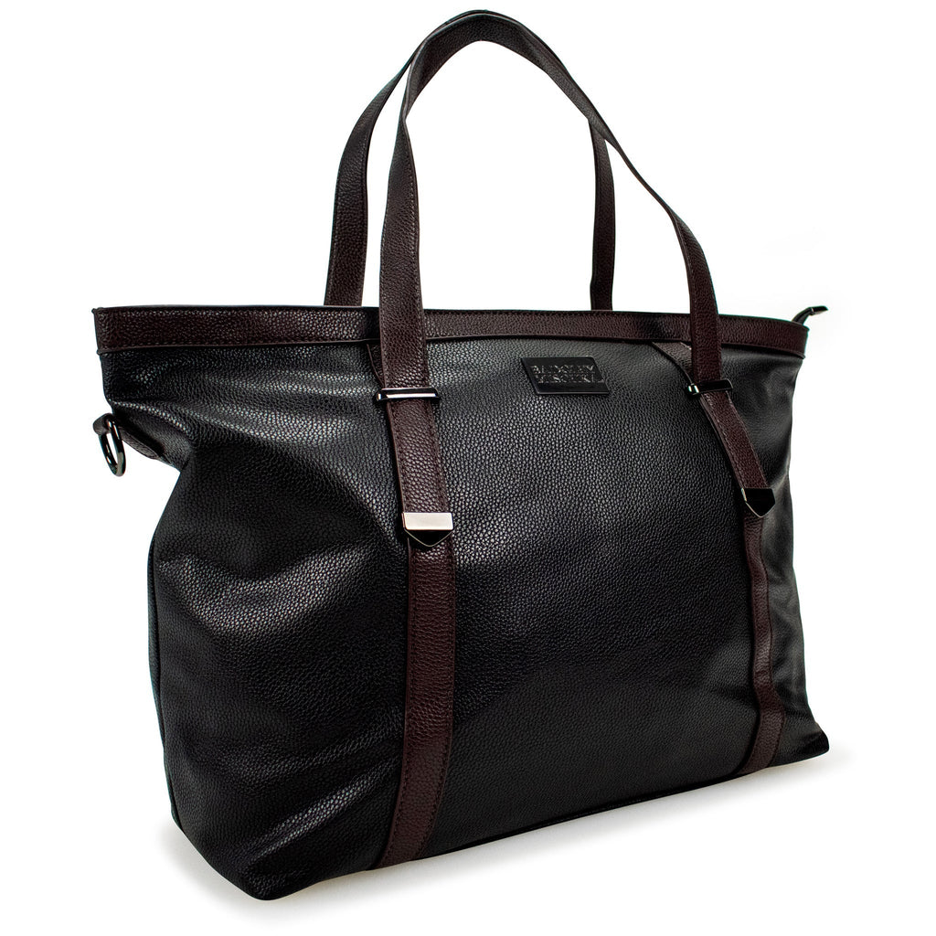 Anna XL Vegan Leather Weekender Tote Bag