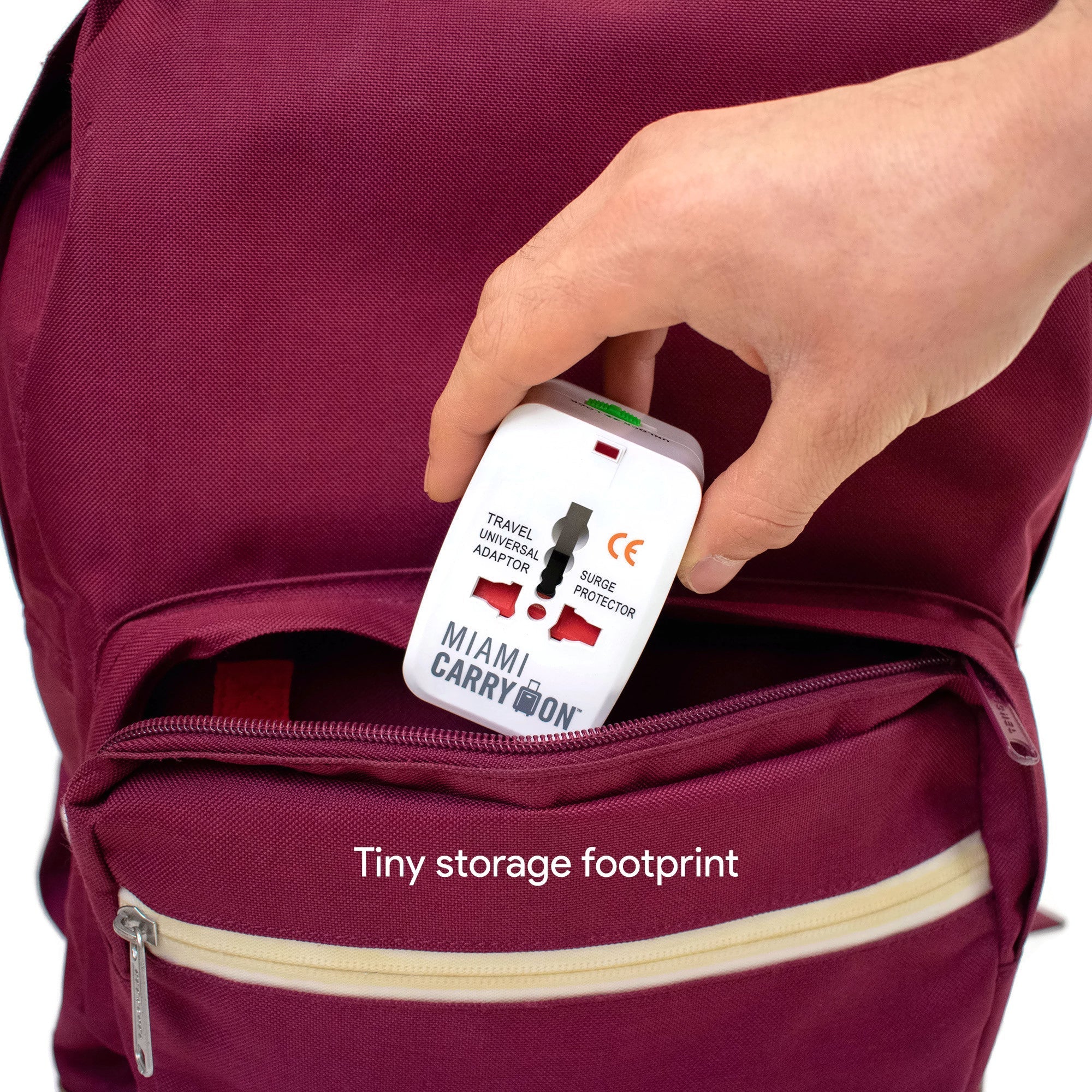 Surge Protected Travel Power Adapter