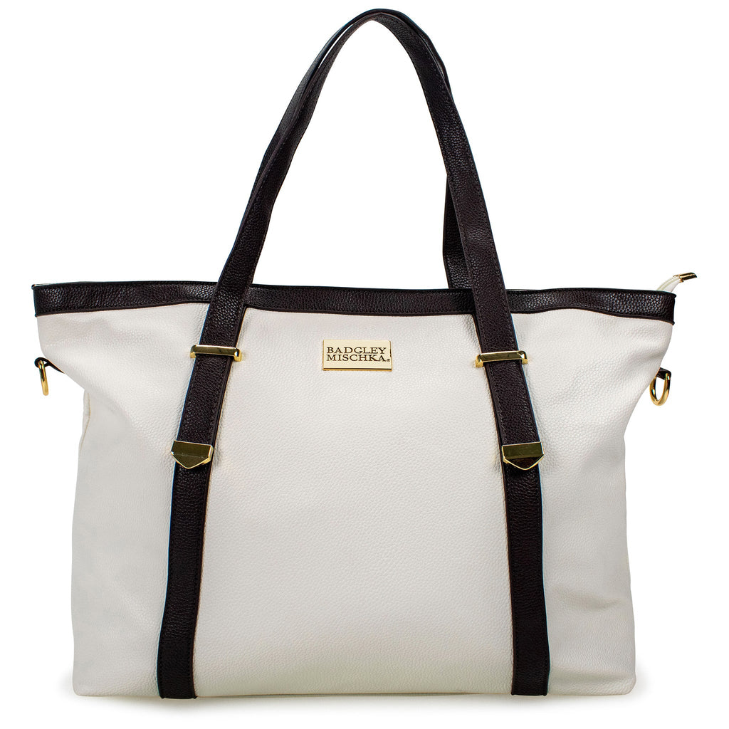 Anna XL Vegan Leather Weekender Tote Bag