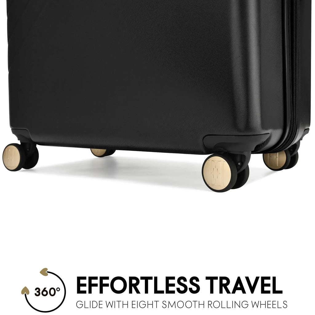 Louvre 2 Piece Expandable Polycarbonate Luggage Set