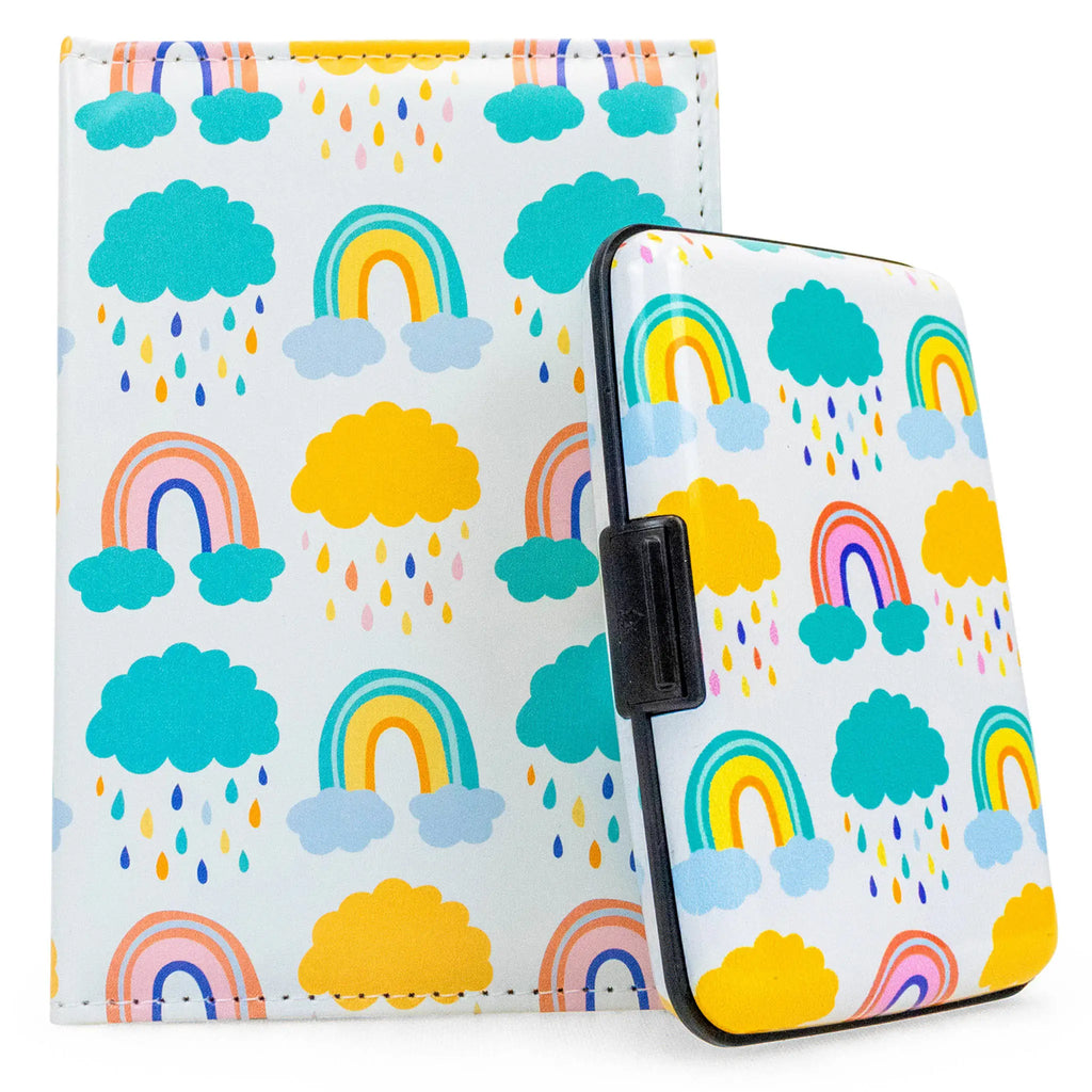 RFID Protected Passport Cover Wallet Set