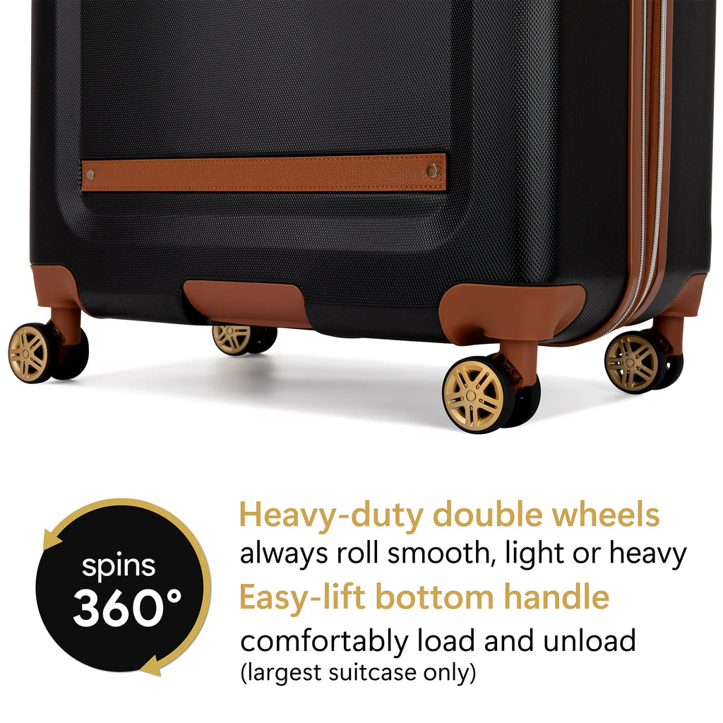 Vintage 20" Expandable Carry-on Suitcase